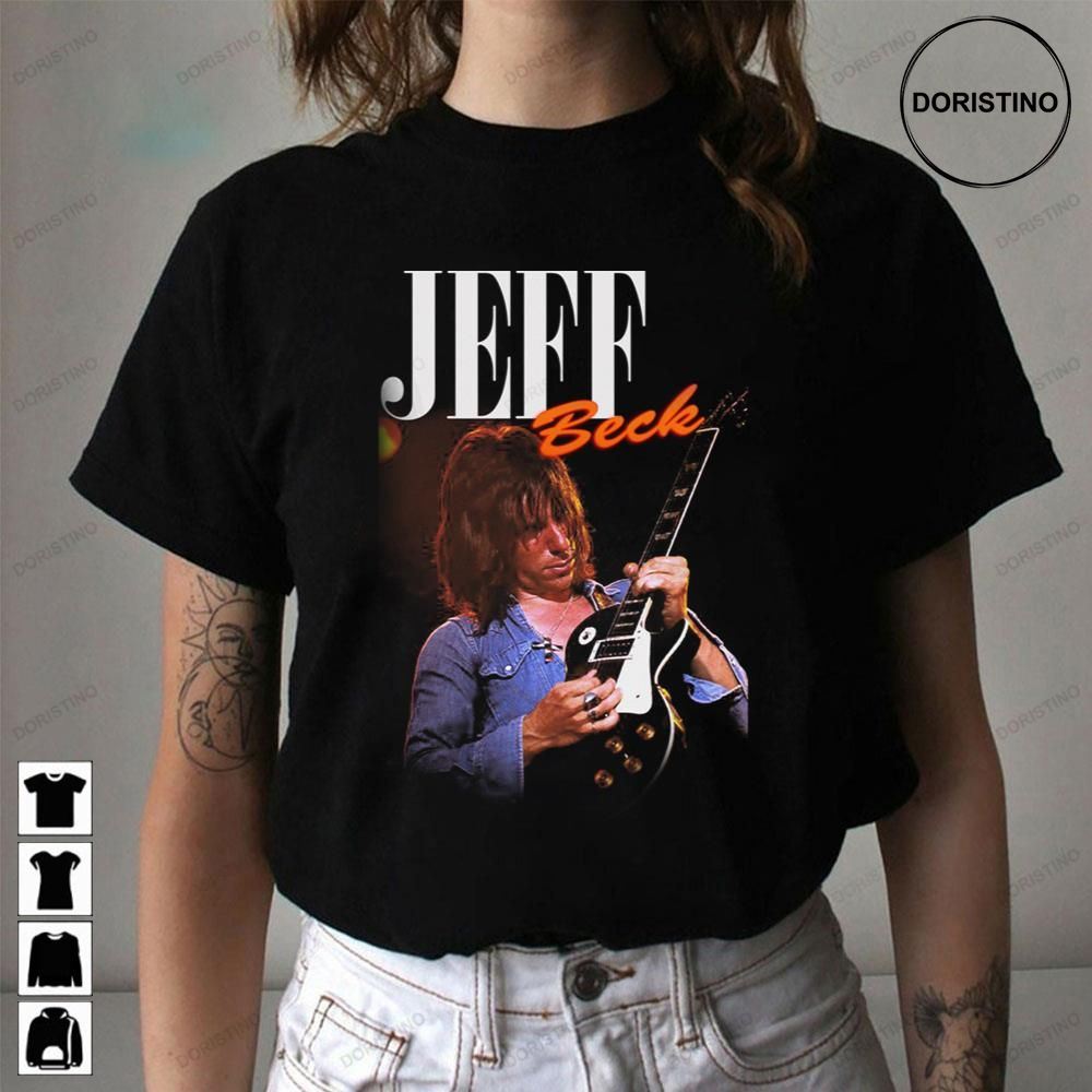 80s Retro Jeff Beck Limited Edition T-shirts